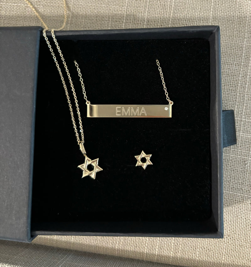 Goldie Jewish Star Necklace