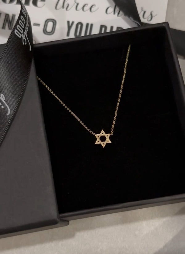 The Tova Jewish Star Necklace