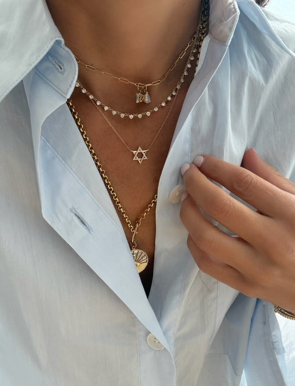 The Zahava Star of David Necklace