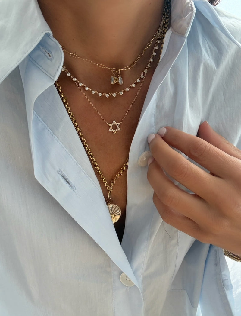 The Zahava Star of David Necklace