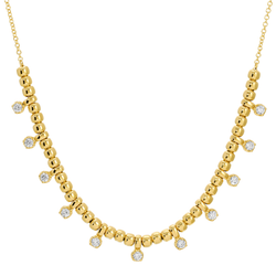 The Bea Diamond Dangle Necklace