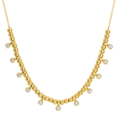 The Bea Diamond Dangle Necklace