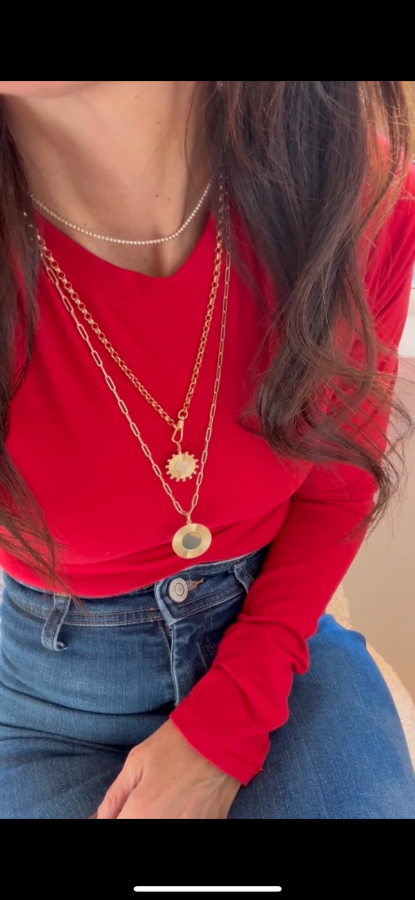 Sunburst Engraveable Charm