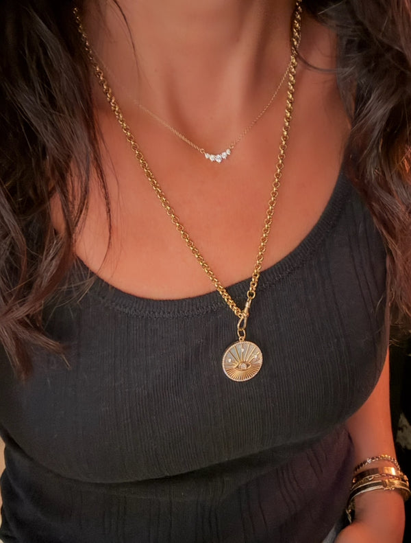 The Leighton Lab Diamond Necklace
