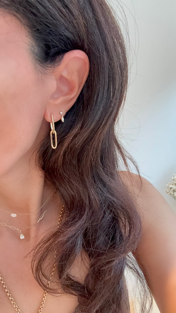 The Oval Rope + Link Hoop