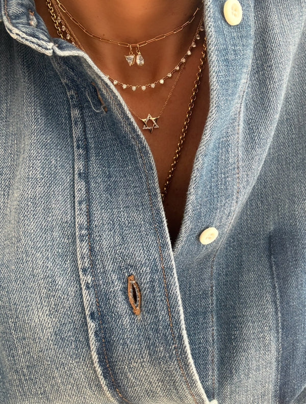 The Zahava Star of David Necklace