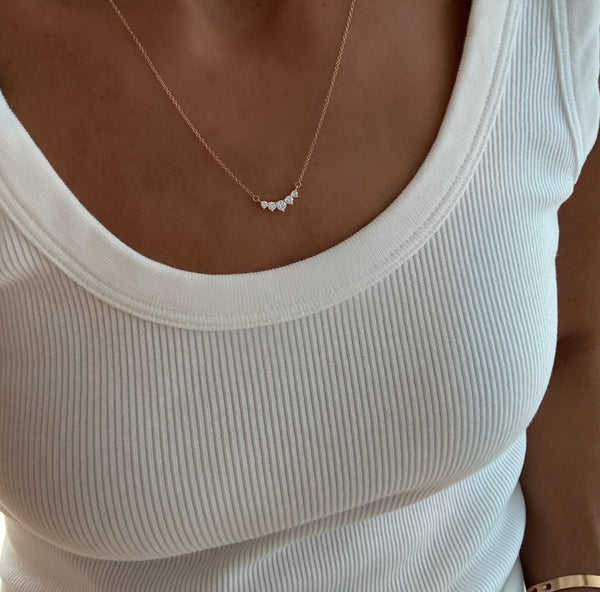 The Leighton Lab Diamond Necklace
