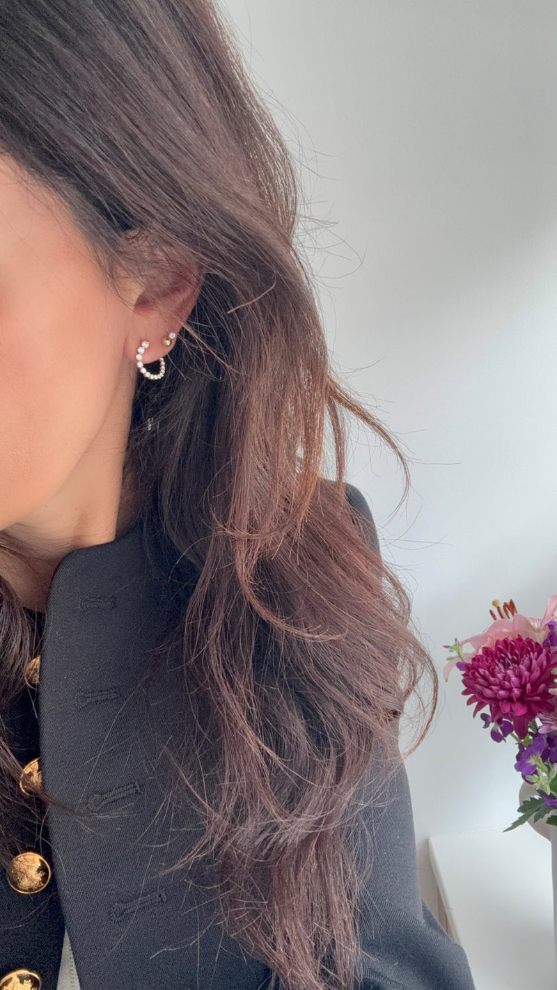 Cecilia Lab Diamond Earrings