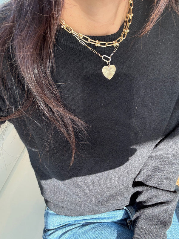 The Trinity Link Necklace