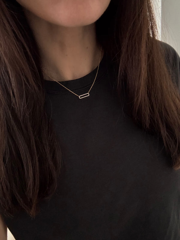 The Stevie Diamond Link Necklace