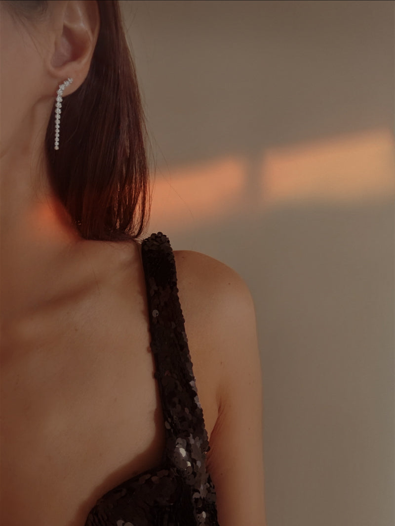 Ayla Diamond Drop Earrings