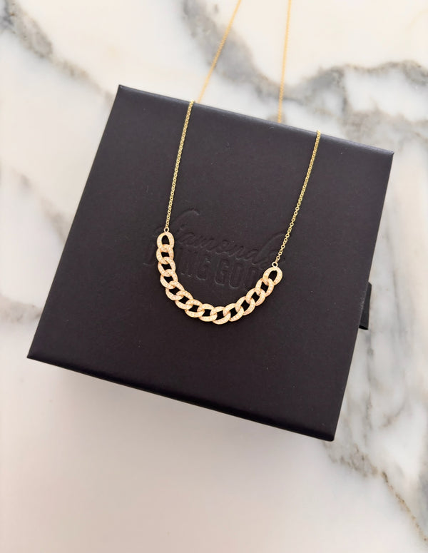 Diamond Cuban Chain Necklace