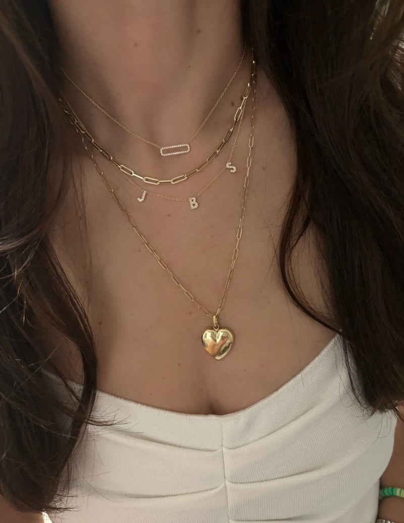 The Stevie Diamond Link Necklace