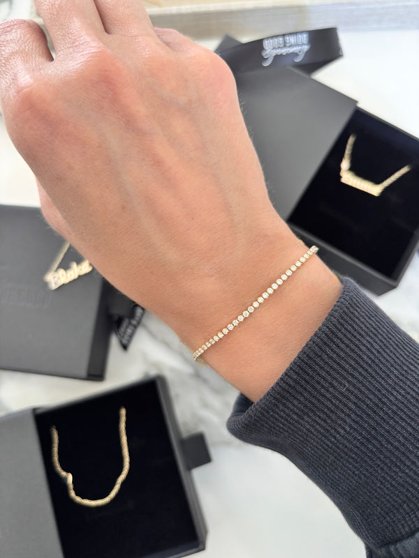 1.63ct Lab Grown Diamond Tennis Bracelet