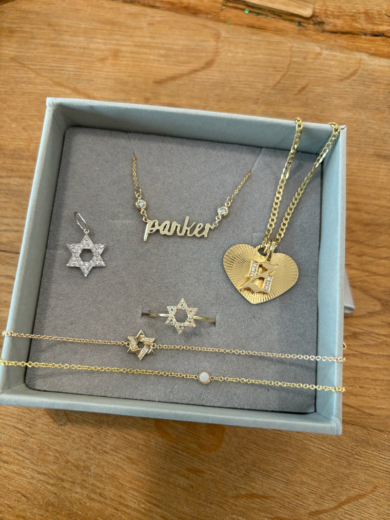 The Jamie & Gold Jewish Star Bracelet