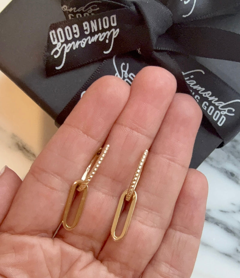 The Oval Rope + Link Hoop
