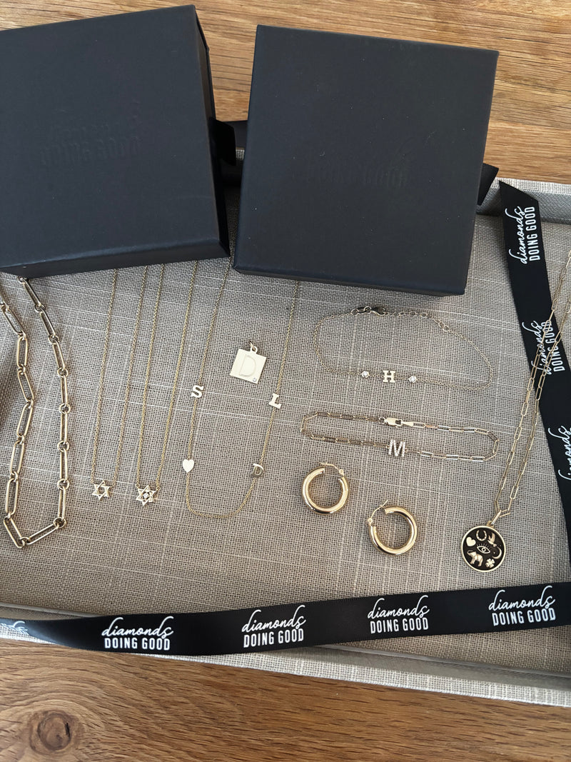 The Mini Goldie Jewish Star Necklace