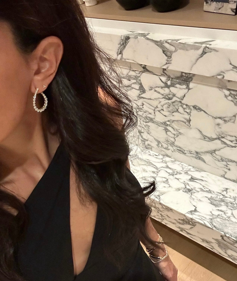 The Sabine Diamond Earrings
