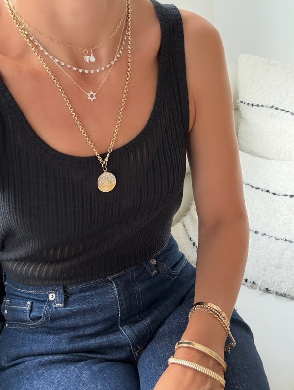 Individual Diamond Solitaire Charm