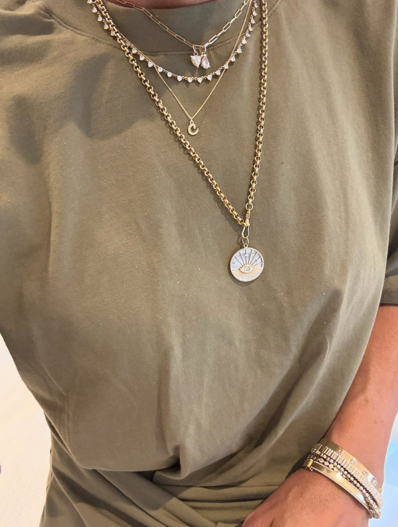 The Scout Initial Charm Necklace