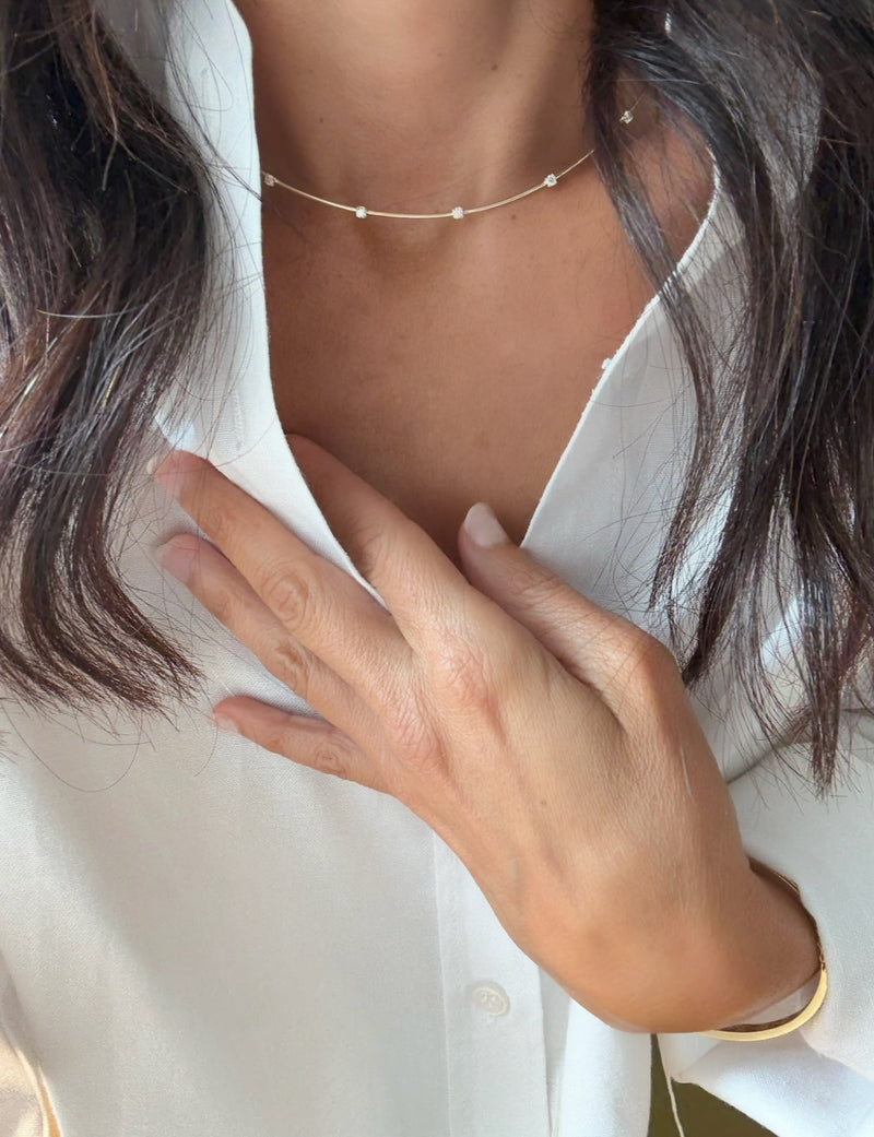 The Wynn Diamond Station Necklace