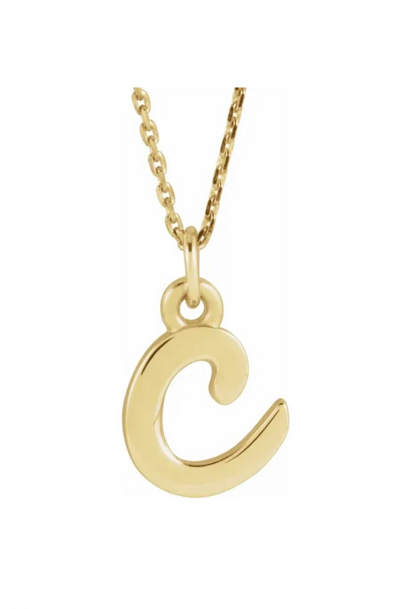 The Scout Initial Charm Necklace