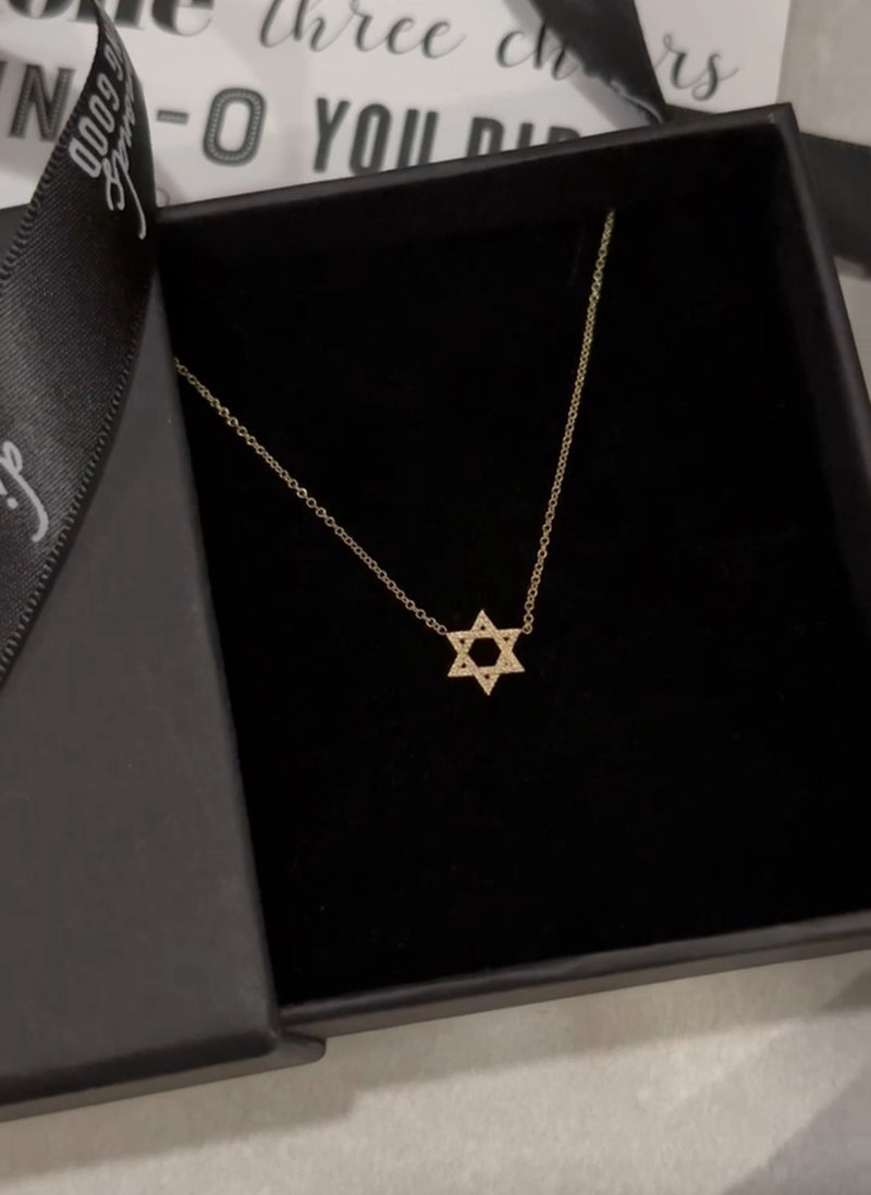 The Tova Jewish Star Necklace