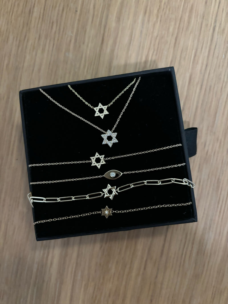 The Tova Jewish Star Necklace