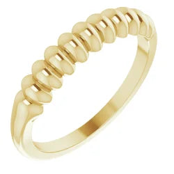 Puffed Coil Ring