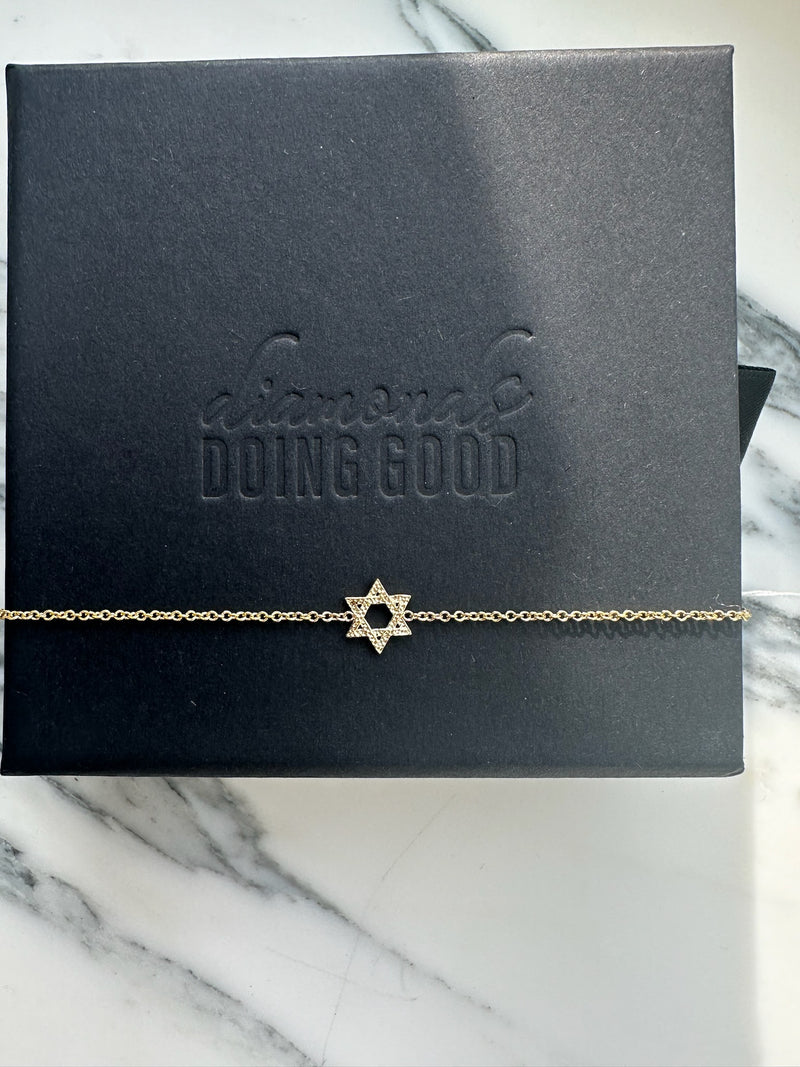 The Tova Jewish Star Bracelet