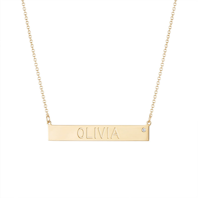 01235 Group Gift Nameplate Necklaces