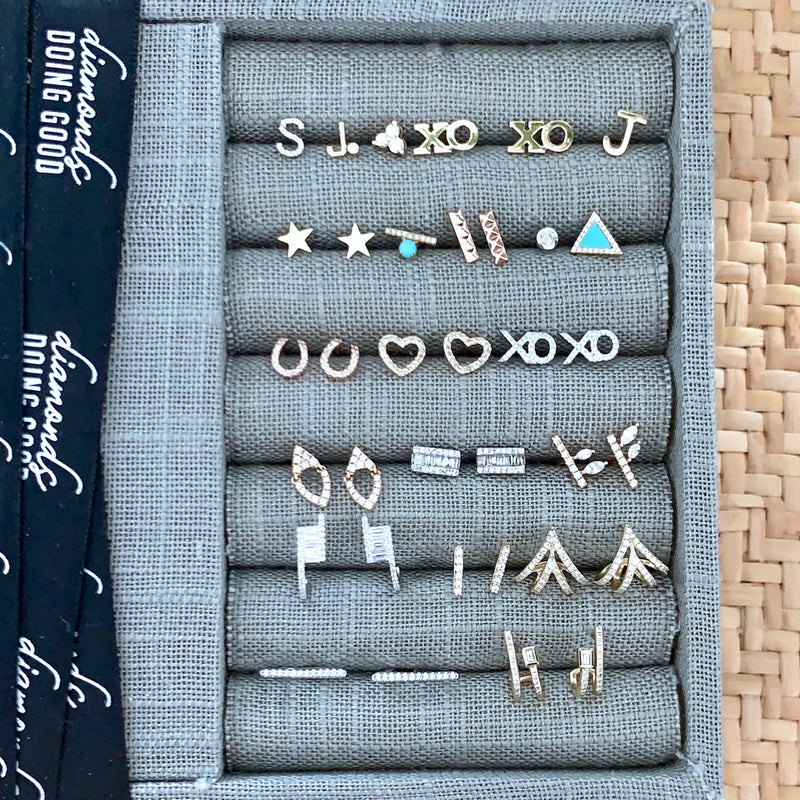 Gold Star Earrings