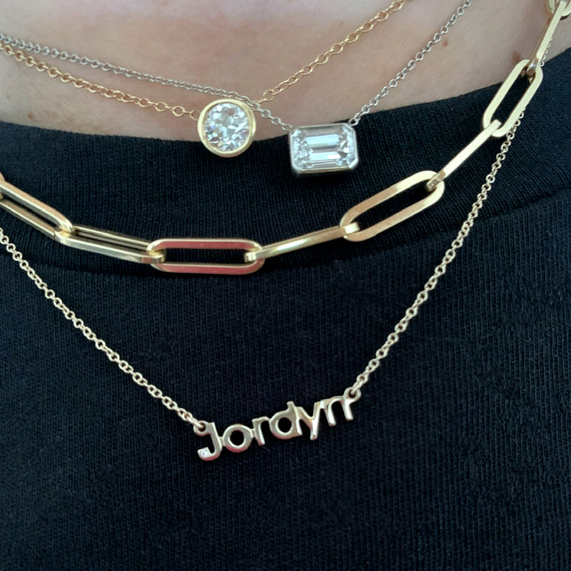 Modern Name Necklace