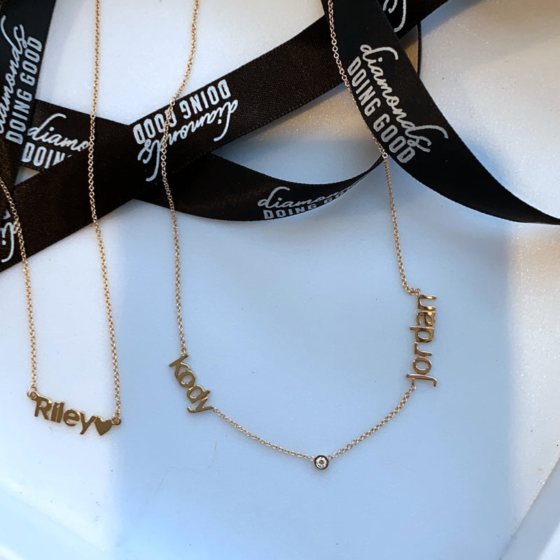 Modern Name Necklace