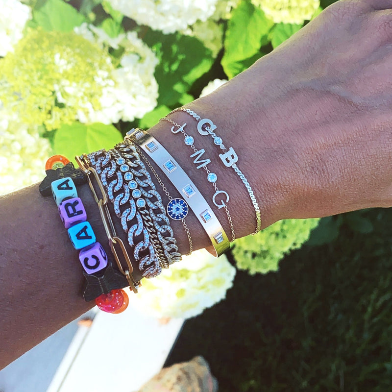 J M G bracelet 