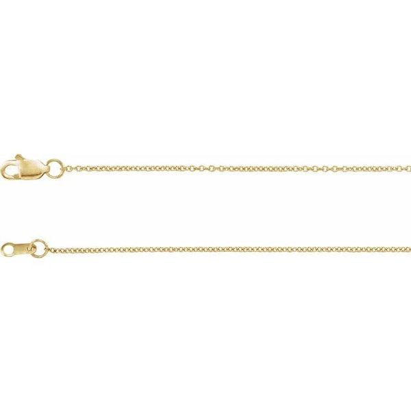 14k Cable Chain Necklace
