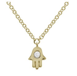 The Itty Bitty Hamsa Necklace