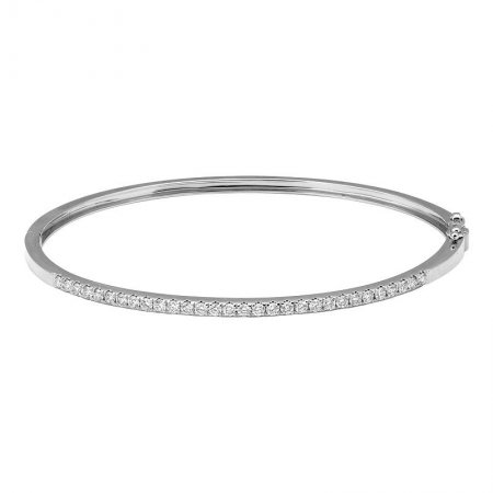 Custom Link: Yellow Gold Dara Diamond Bangle