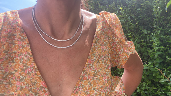 5ct Diamond Tennis Necklace
