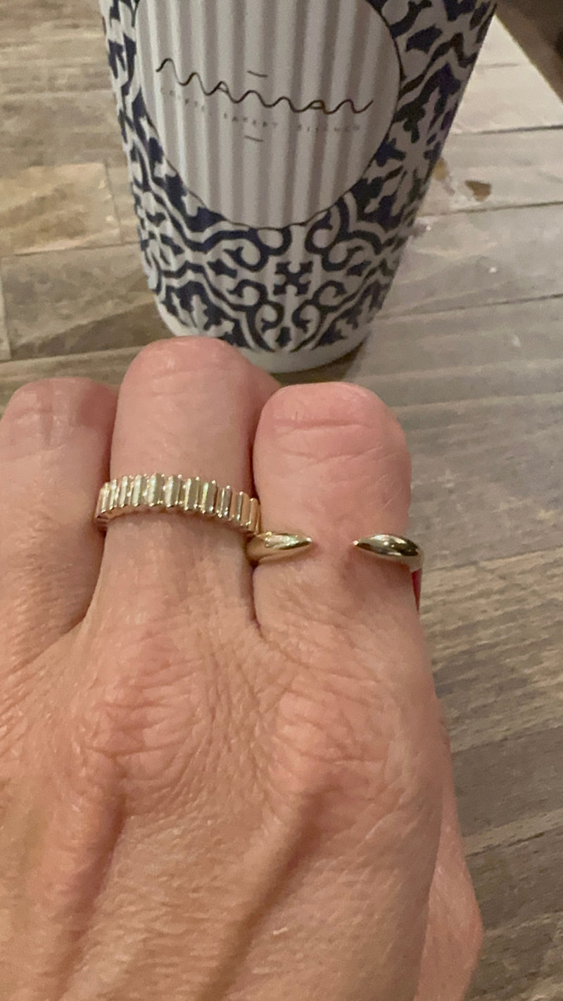 Gold Claw Ring