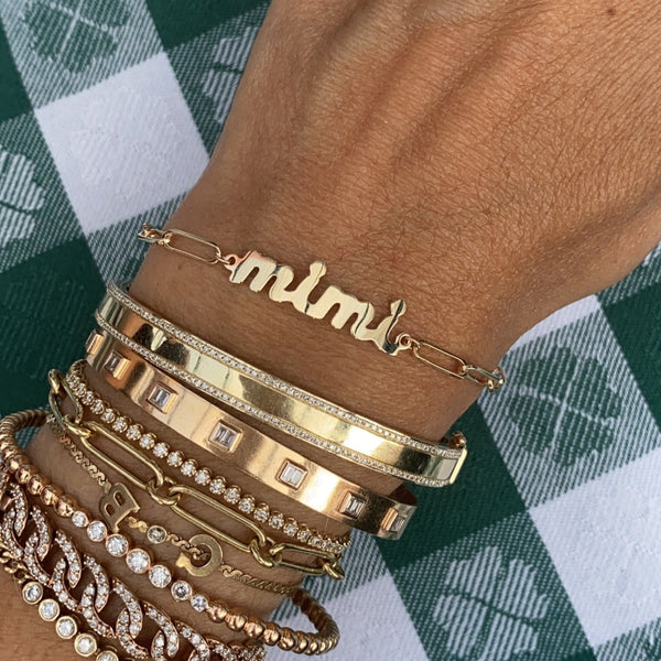 The Mimi Personalized Chain Link Bracelet