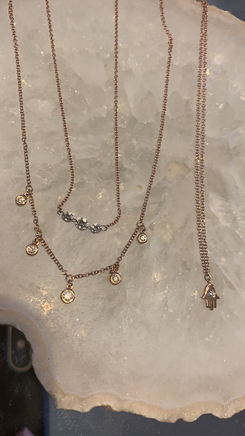 The Itty Bitty Hamsa Necklace