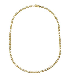 3ct Cupcake Set Diamond Tennis Necklace