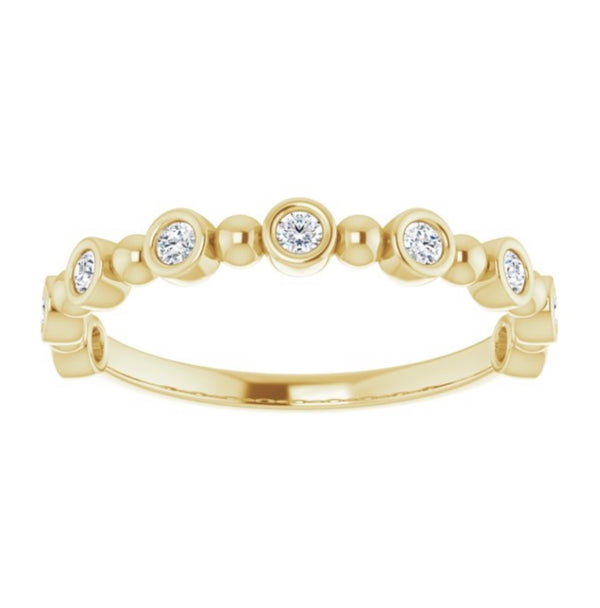 The Alternate Bead & Bezel Band