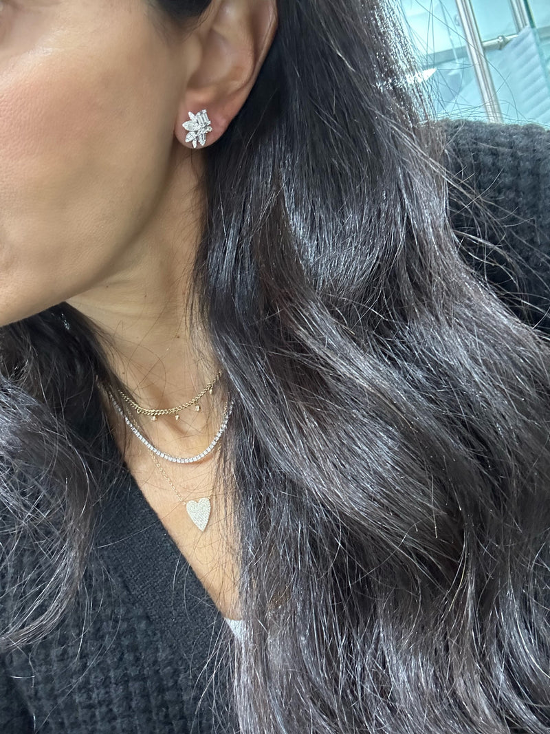 WAITLIST: Hayley Diamond Cluster Earrings