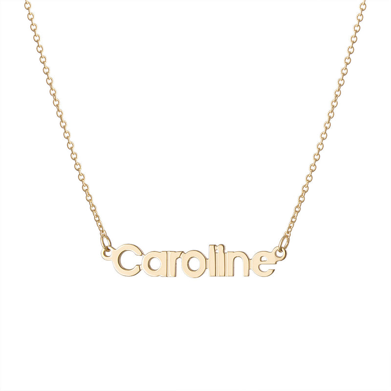 Modern Name Necklace